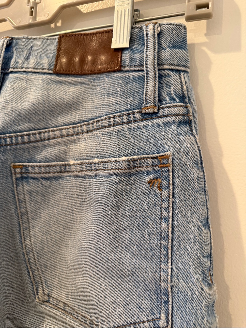 Madewell The Perfect Vintage Full-Length Jean in Colebrooke Wash Size 24 - Picture 7 of 10